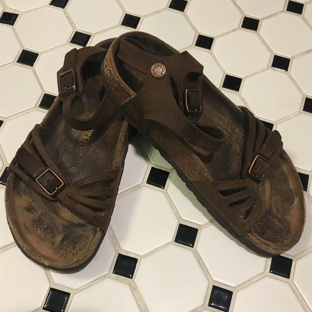 Size 36 Leather Birkenstock Bali Sandals